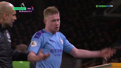 Εκνευρίστηκε στην αλλαγή του ο Ντε Μπρόινε