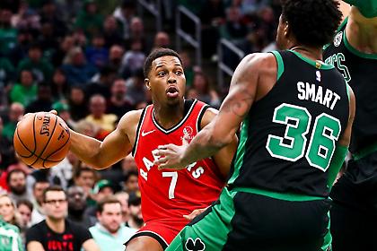 Σαν πρωταθλητές οι Ράπτορς στην Βοστώνη, «όργια» από Χάρντεν και Ντόντσιτς