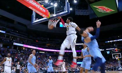 Πέταξε πάνω από την άμυνα ο Τζαμάλ Μάρεϊ (video)