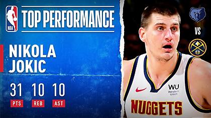 Το 35ο τριπλ-νταμπλ του Γιόκιτς (video)