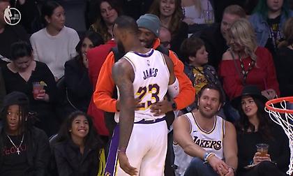 Το ρεκόρ του Λεμπρόν και η υπόκλιση του Κόμπι (video)