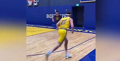 Κλέι Τόμπσον: Ξεκίνησε να τα βάζει! (video)