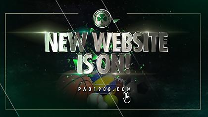 Στον «αέρα» το καινούριο σάιτ του Παναθηναϊκού ΑΟ