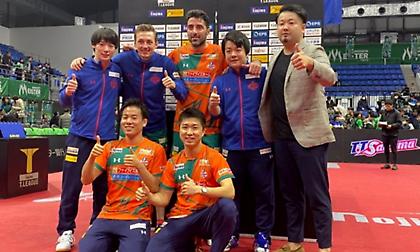 Πολύ δυνατός και στην ιαπωνική «T» League ο Γκιώνης