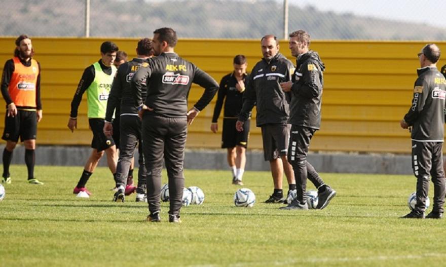 Ευχάριστα νέα στην τελευταία προπόνηση της ΑΕΚ για το 2019