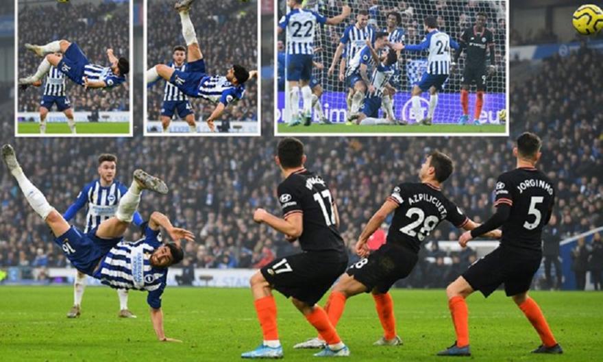 H γκολάρα με ψαλιδάκι της Μπράιτον που ξέρανε την Τσέλσι (video)