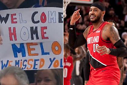 Η αποθέωση για Καρμέλο και τα highlights του στη Νέα Υόρκη