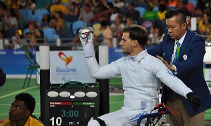 Ενίσχυση στην ξιφασκία ΑμεΑ του Παναθηναϊκού με Ντούνη