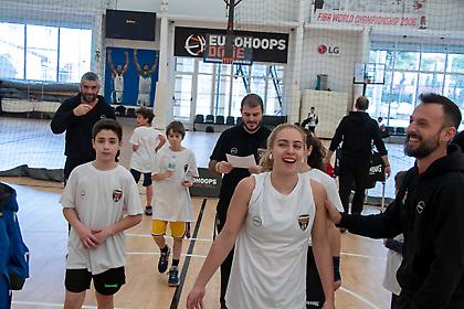 Christmas Camp 2019: Παιχνίδι με μπάσκετ υψηλού επιπέδου (photos)