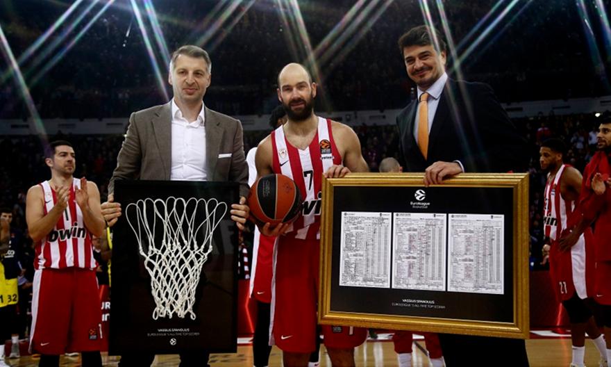 Παπαλουκάς για Σπανούλη: «Τεράστια τιμή για εμένα που ήμουν εκεί. Συγχαρητήρια μέχρι το επόμενο»