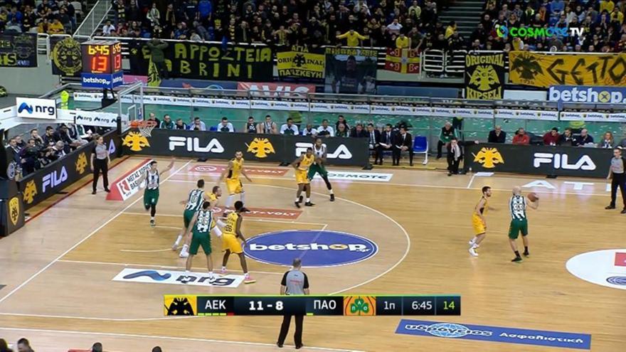 Τα στιγμιότυπα από τη μεγάλη νίκη της ΑΕΚ κόντρα στον Παναθηναϊκό