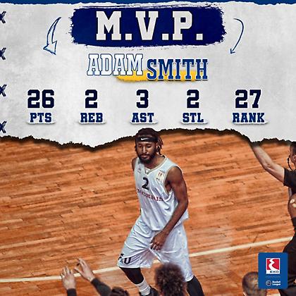 MVP της αγωνιστικής ο Σμιθ του ΠΑΟΚ