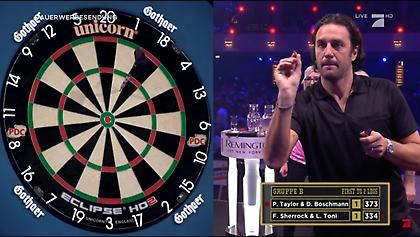 Πρωταθλητής στα βελάκια ο Λούκα Τόνι (video)