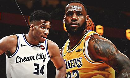 Παίκτες της εβδομάδας Γιάννης και Λεμπρόν