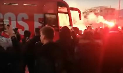 Αποθεώθηκε η αποστολή του Ολυμπιακού στην Καλαμάτα