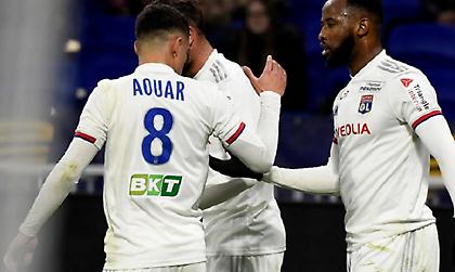 Εύκολη πρόκριση για τη Λιόν στα ημιτελικά