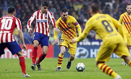 LIVE: Μπαρτσελόνα-Ατλέτικο Μαδρίτης