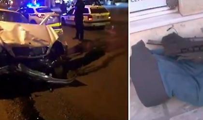 Σοκαριστικό τροχαίο στη Θεσσαλονίκη μετά από καταδίωξη διακινητών