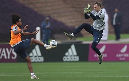 Σύγκρουση Νόιερ με Ζίρζκε στην προπόνηση της Μπάγερν (pics)