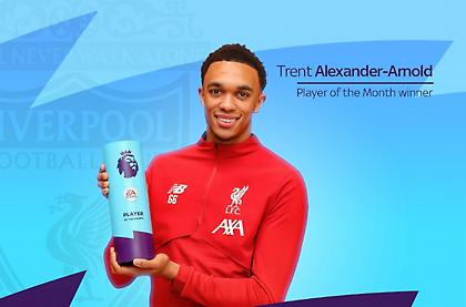 Ιστορική βράβευση ως παίκτης του μήνα για τον Άρνολντ