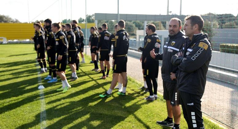 Μοναδικός απών ο Γαλανόπουλος από την προπόνηση