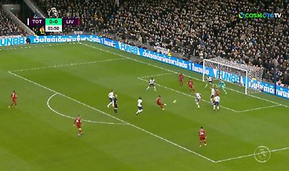 Μεγάλη διπλή ευκαιρία και δοκάρι για την Λίβερπουλ στο 2ο λεπτό (video)