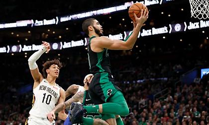 Το ρεκόρ καριέρας του Τέιτουμ (video)