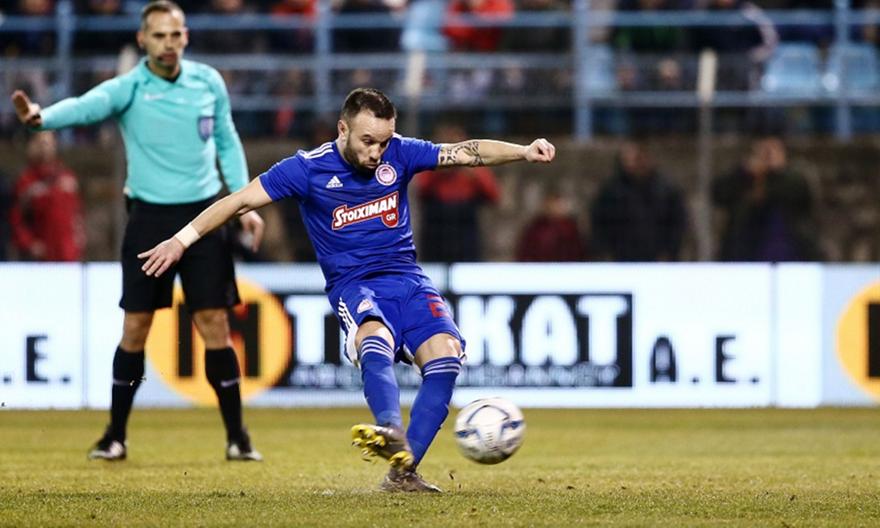 Σκόραρε από τη βούλα ο Βαλμπουενά και 3-0 ο Ολυμπιακός (video)