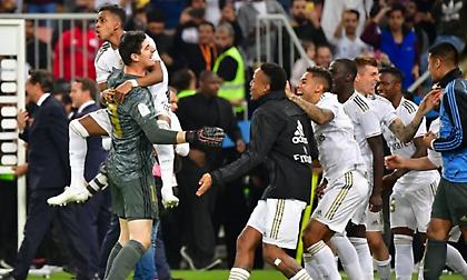 Το πανηγυρικό κλίμα στα αποδυτήρια της Ρεάλ Μαδρίτης