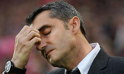 Δάκρυσε ο Βαλβέρδε στο «αντίο» του στους παίκτες της Μπαρτσελόνα