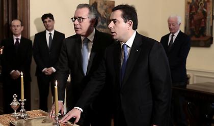 Ορκίστηκε υπουργός Μετανάστευσης και Ασύλου ο Νότης Μηταράκης - Οι πρώτες του δηλώσεις