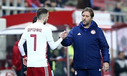 Μαρτίνς για Φορτούνη: «Συγχαίρω τον Κώστα για την δουλειά και την γρήγορη επιστροφή»