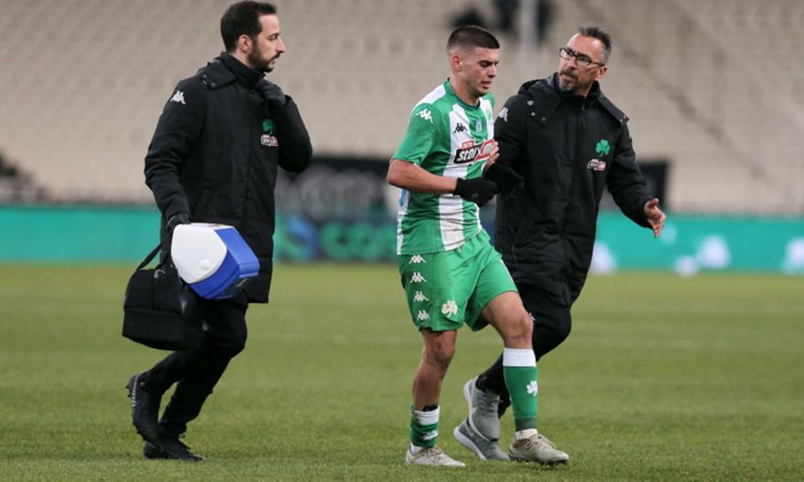 Διάστρεμμα ο Μπουζούκης, χάνει το ματς με την Ξάνθη