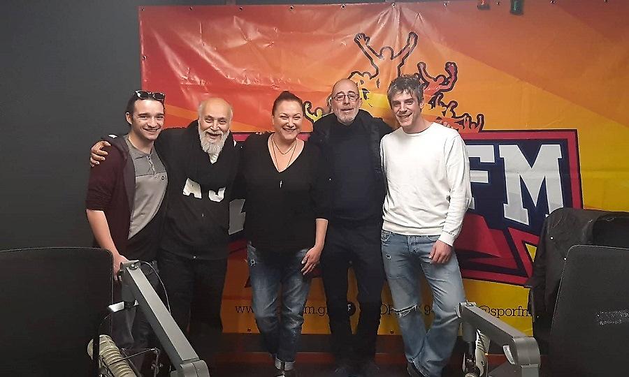 Η Ρένια Λουιζίδου και ο Χάρης Τζωρτζάκης  μίλησαν για μπάλα και άλλα στον ΣΠΟΡ FM 94,6! (pics/video)