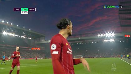 Τα highlights από τη νίκη της Λίβερπουλ κόντρα στη Μάντσεστερ Γιουνάιτεντ