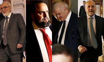 Η αποχώρηση των Big 4 από τη συνάντηση (pics)