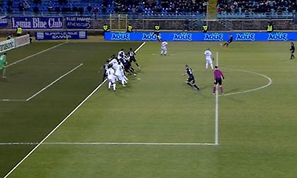 Το οριακό γκολ του ΠΑΟΚ (video)