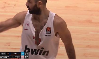 Σπανούλης: Έσκισε τη φανέλα από τα νεύρα (video)