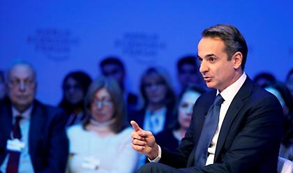 Νταβός- Μητσοτάκης: Ενδιαφέρον για επενδύσεις στην Ελλάδα σε ενέργεια, πράσινη οικονομία, τεχνολογία