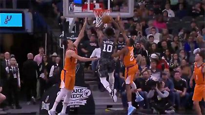 Διπλό πόστερ από ΝτεΡόζαν και τρομερό μπλοκ Ζάιον στο Top 10 (video)