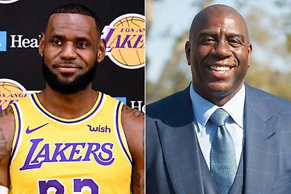 Υπόκλιση Μάτζικ σε Λεμπρόν