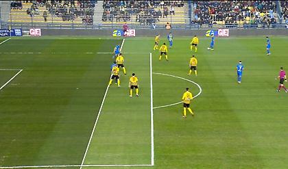 Το γκολ του Παναιτωλικού που ακυρώθηκε ως οφσάιντ