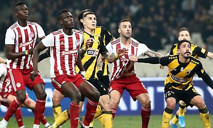 LIVE: ΑΕΚ-Ολυμπιακός 0-0