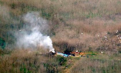 Το ελικόπτερο του Κόμπε είχε πάρει ειδική άδεια να πετάξει