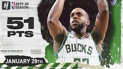 Το σόου με τους 51 πόντους του Μίντλετον (video)