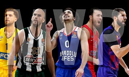 EuroLeague MVP Ladder: Vol. 3: Άνοδος για Καλάθη, αμετακίνητος ο Λάρκιν