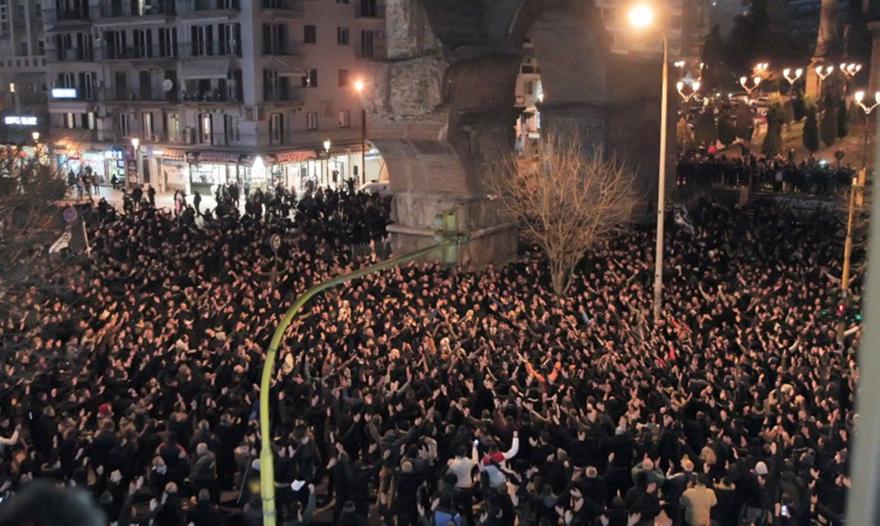 Πάνω από 8.000 έδωσαν το «παρών» στο συλλαλητήριο του ΠΑΟΚ