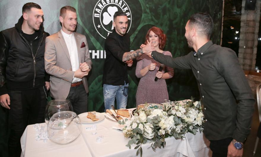 Σε εξαιρετικό κλίμα η κοπή πίτας του Παναθηναϊκού