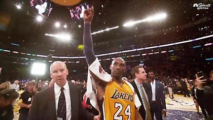 Οι Σέλτικς τίμησαν την μνήμη του Κόμπε Μπράιαντ (video)