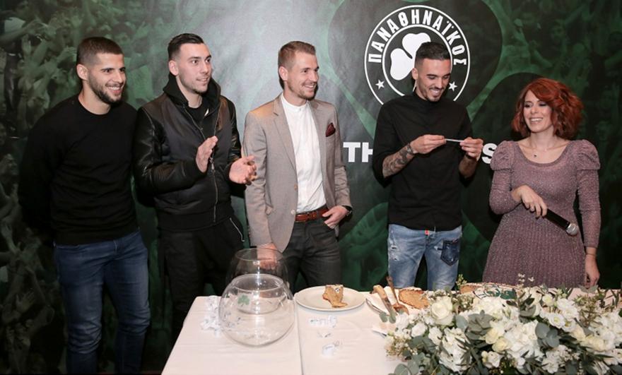 Η κοπή της πρωτοχρονιάτικης πίτας του Παναθηναϊκού (video)